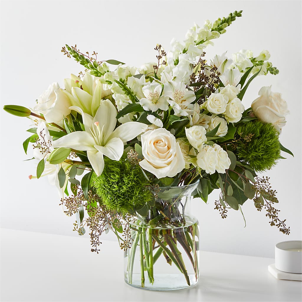 Fresh Linen Bouquet – Ivory Hills Floral Designs, Keeling VA