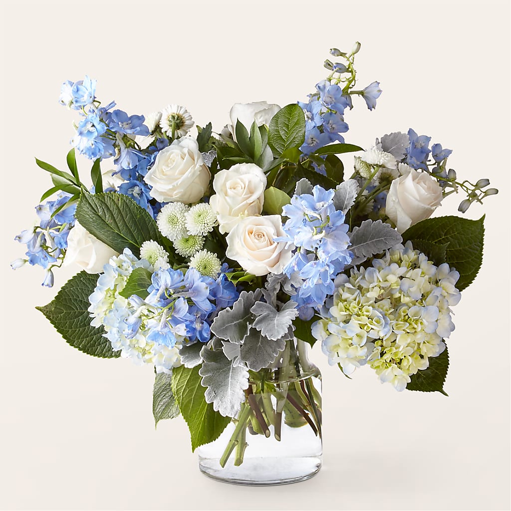 Clear Skies Bouquet – Ivory Hills Floral Designs, Keeling VA